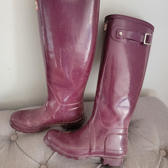 Hunter rain boots - Picture 2 of 3